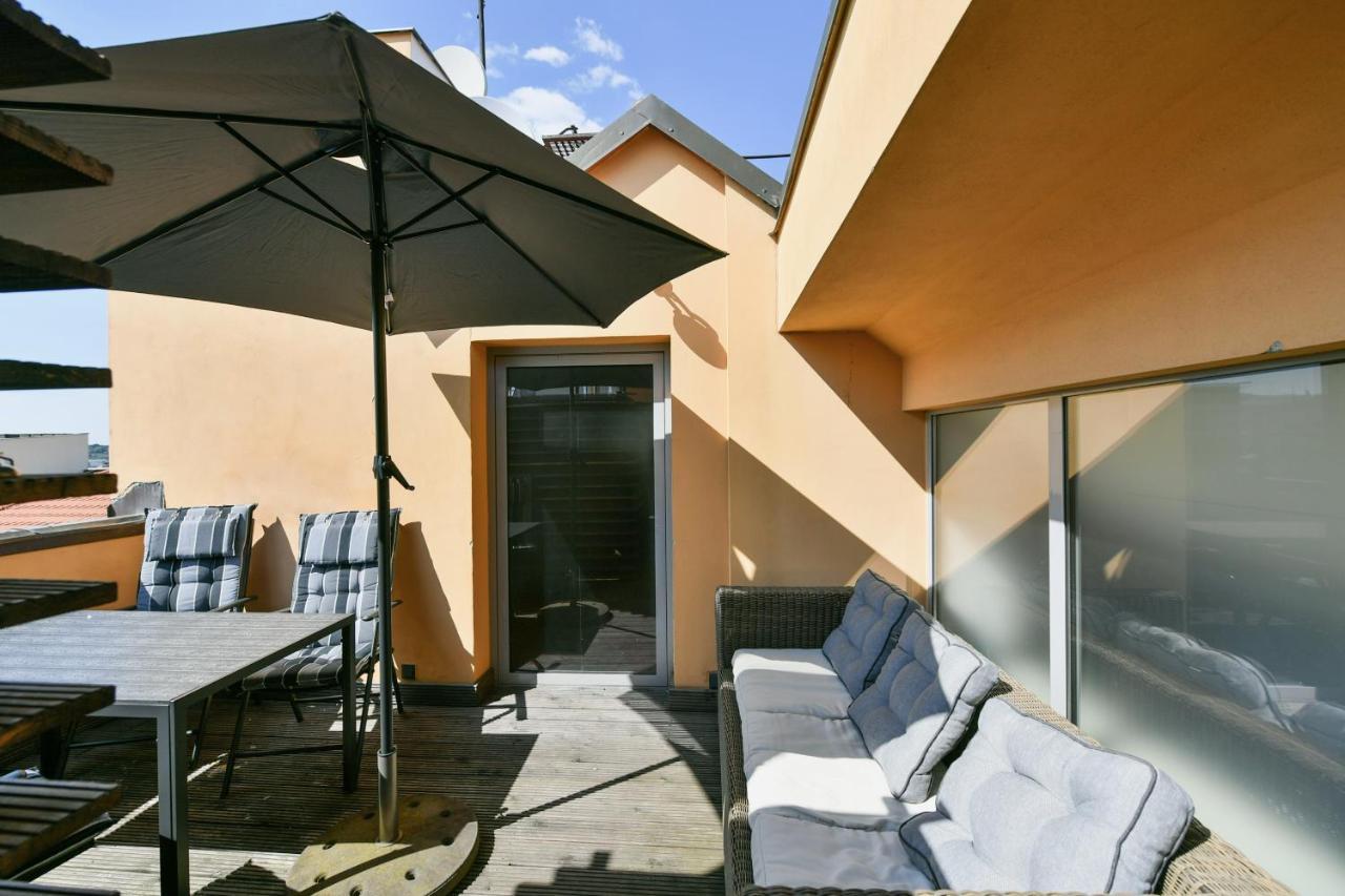 Luxury Central Penthouse With Sauna, Terrace, 250M2, 5Bdrm, 3Bthrm Praga Exterior foto